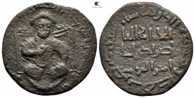 Mayyafariqin and Jabal Sinjar, al-Ashraf I Muzaffar al-Din Musa AD 1210-1220. AH 607-617. Mayyafariqin mint. Dirhem Æ