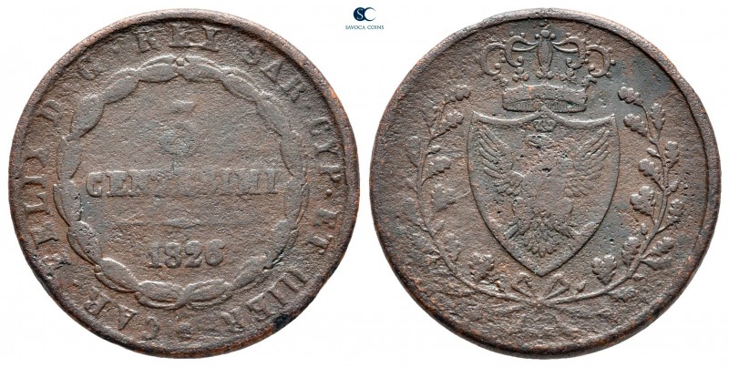 Italy. Savoia. AD 1821-1831.
3 Centesimi Æ

23 mm., 5,23 g.



nearly ver...