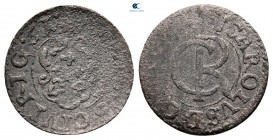 Sweden. Riga. Carol XI AD 1660-1697. Shilling
