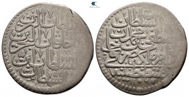 Turkey. Qustantînîya (Constantinople). Mustafa II AD 1695-1703. Half Zolota 1106 AH