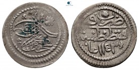 Turkey. Qustantînîya (Constantinople). Mahmud I AD 1730-1754. 1 Para AR