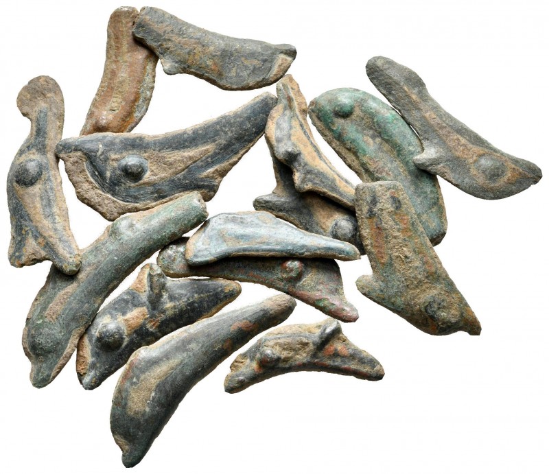 Lot of ca. 15 scythian dolphins / SOLD AS SEEN, NO RETURN

very fine