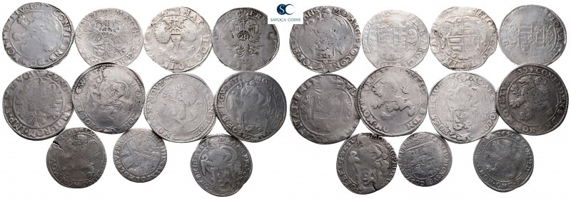 Lot of ca. 11 silver lion daalders / SOLD AS SEEN, NO RETURN!

nearly very fin...