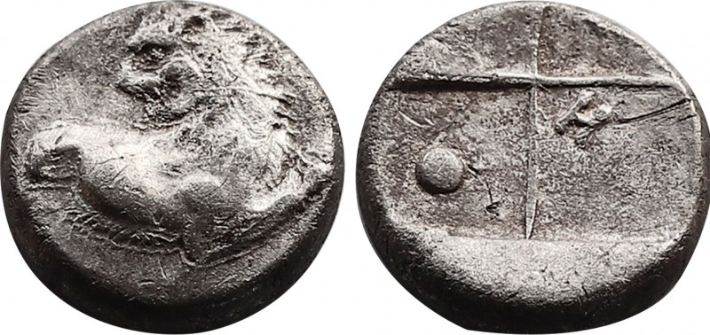 THRACE. Chersonesos. Circa 386-309 BC. Hemidrachm (Silver, 12 mm, 2.25 g, 12 h)....