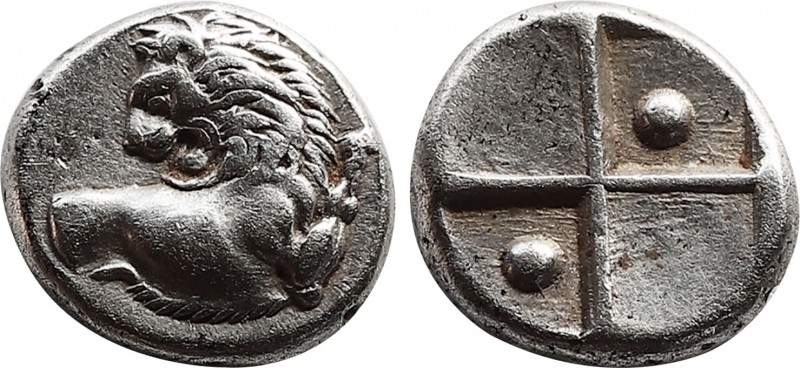 THRACE. Chersonesos. Circa 386-309 BC. Hemidrachm (Silver, 12,2 mm, 2.41 g, 12 h...