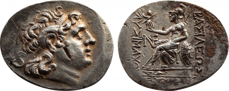 Kingdom of Thrace. Lysimachus. Tetradrachm.
305-281 BC. Tetradrachm, 16,93g (29...