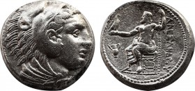 Macedonia, Alexander III The Great, 336-323 BC; 336-323 BC. 'Babylon', c. 323-317 BC, Tetradrachm, 17,00gr 23,5mm Price-3690A (ANS). Obv: Head of youn...