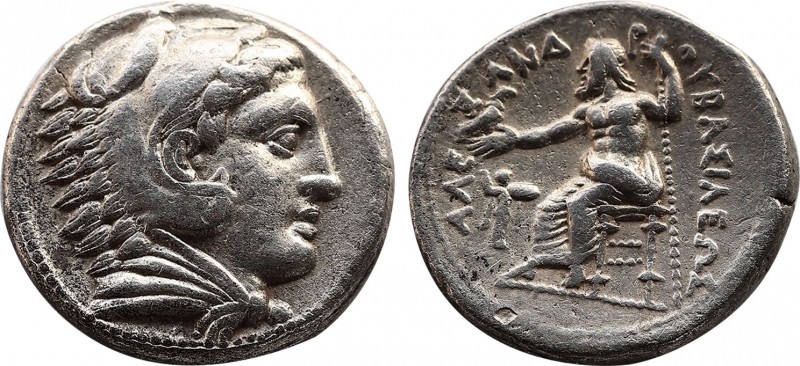 MACEDONIA: Alexander III, 336-323 BC, AR tetradrachm (17,00g), 25,2mm Amphipolis...