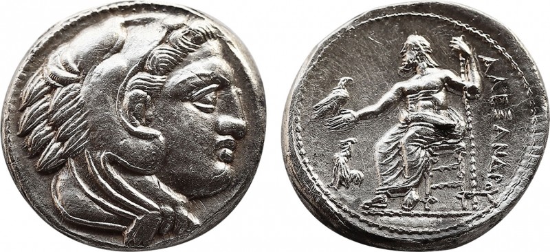 Macedonian Kingdom. Alexander III 'the Great'. Silver Tetradrachm (17,07g),26,1m...