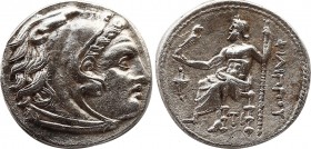 Greek
Kingdom of Macedon, Philip III Arrhidaios AR Drachm. Struck under Menander or Kleitos, in the types of Alexander III. Sardes, circa 322-319/8. H...