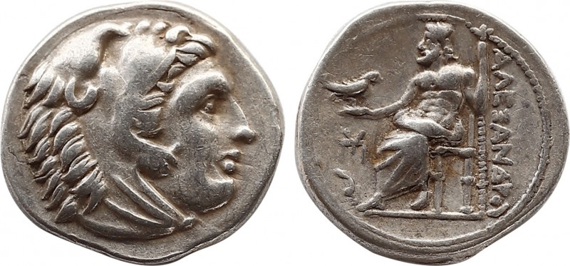 Kingdom of Macedon, Alexander III 'the Great' AR Drachm. Lampsakos, circa 323-31...