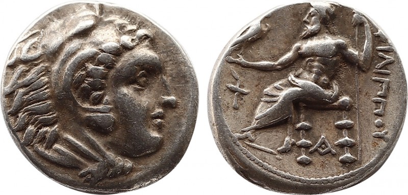 Greek
Kings of Macedon. Sardeis. Philip III Arrhidaeus 323-317 BC. Drachm AR 16,...