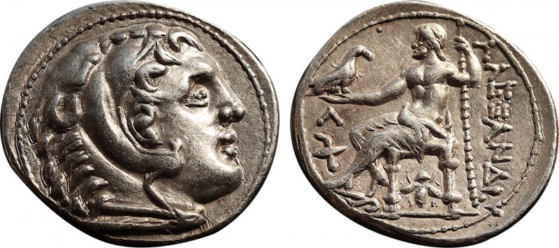 MACEDON, Kings of. Alexander III. 336-323 BC. AR Tetradrachm (17.14 gm 27,4mm )....