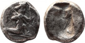 Ancients Greek
ACHAEMENID PERSIA. Darius I-Xerxes II (ca. 485-480 BC). AR siglos (19,7mm, 5.64 gm). Persian king or hero, wearing cidaris and candys,...