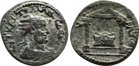 Roman Provincial Coins
PHRYGIA. Cibyra. Trajanus Decius (249-251). Ae. Obv: ΑVΤ ΚΑΙ ΤΡΑΙΑΝΟϹ ΔЄΚΙΟϹ. Laureate, draped and cuirassed bust right. Rev: Κ...