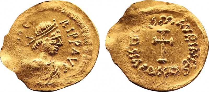 Byzantine
Maurice Tiberius AD 582-602. Constantinople
Tremissis AV
16,3 mm, 1,44...