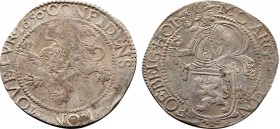 NETHERLANDS. Utrecht. Daalder (Lion), 1650.
Dav-4863; KM-30. Toned. Erroneously slabbed as KM-32.
27,42gr ( 39,2mm )