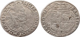 Sigismund III Vasa 1587-1632, 1/4 Thaler, Bromberg 1624 - PRV:M+ - closed
Sigismund III Vasa 1587-1632, odmiana z PRV:M+ i zamkniętą tarczą z herbem S...