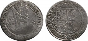 POLAND. Sigismund III Vasa (1587-1632). Ort – 1/4 Reichstaler (1622). Bromberg.
Obv: SIGIS III D G REX POL M D LI RVS PRVS M.
Half-length crowned and ...