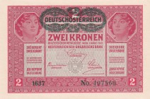Austria, 2 Kronen 1919, UNC, P#50,