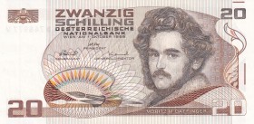 Austria, 20 Schillings, 1985, AUNC, B253a,