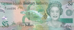 Cayman Islands, 2010, 5 Dollar, UNC, B219a,