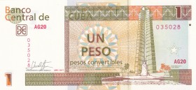 Cuba, 2017, 1 Peso convertible, UNC, BFX905f,