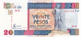 Cuba, 2008, 20 Pesos convertible, UNC, BFX909b,