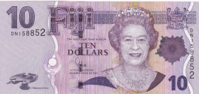 Fiji, 10 Dollars, 2011, UNC, B522b,
