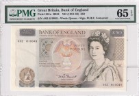 Great Britain, 50 Pounds, 1981-88, PMG 65EPQ, P#381a,