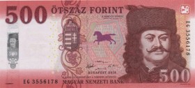 Hungary, 500 Forint, 2018, UNC, B587.5,