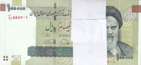 Iran, 100.000 Rials Bundle (100 pcs), 2010, UNC, B289e,