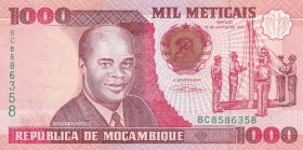 Mozambique, 1.000 Meticais, 1991, UNC, B220a,