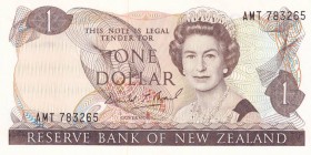 New Zealand, 1 Dollar, 1989, UNC, B116c,