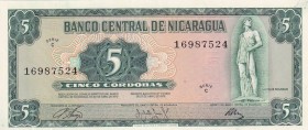 Nicaragua, 5 Cordobas, 1972, UNC, B416a,