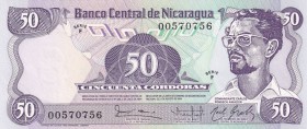 Nicaragua, 50 Cordobas, 1984, UNC, B343a,