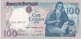 Portugal, 100 Escudos, 1985, VG, P#178d,