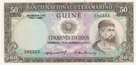 Portuguese Guinea, 50 Escudos, 1971, UNC, P#44a,
