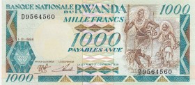 Rwanda, 1.000 Francs, 1988, UNC, B120a,