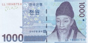 South Korea, 1.000 Won, 2007, UNC, B250a,