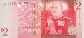 Tonga, 2 Pa’anga, 2009, UNC, B213b,