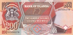 Uganda, 200 Schillings, 1996, UNC, B136d,