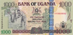 Uganda, 1.000 Schillings, 2005, UNC, B148a,
