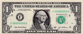 $1, United States Of America, 2003 - Atlanta, UNC, KL#4671, Series of 2003 A,