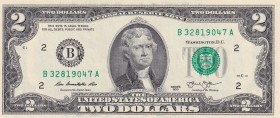$12 United States Of America, 2013 - New York, UNC, Series of 2013,