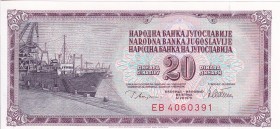 Yugoslavia, 20 Dinars, 1978, UNC, B410b,