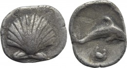 CALABRIA. Tarentum. Litra (Circa 325-280 BC).