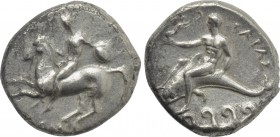CALABRIA. Tarentum. Nomos (280 BC).