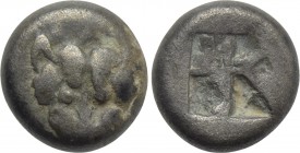CIMMERIAN BOSPOROS. Pantikapaion. Diobol (Circa 480-438/7 BC).