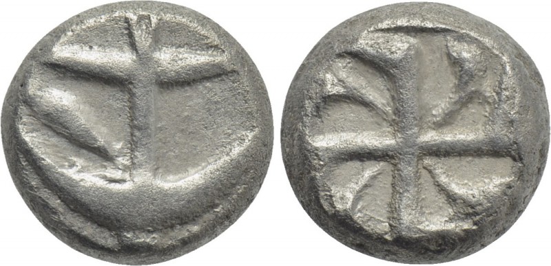 THRACE. Apollonia Pontika. Drachm (Late 5th-4th centuries BC). 

Obv: Anchor; ...